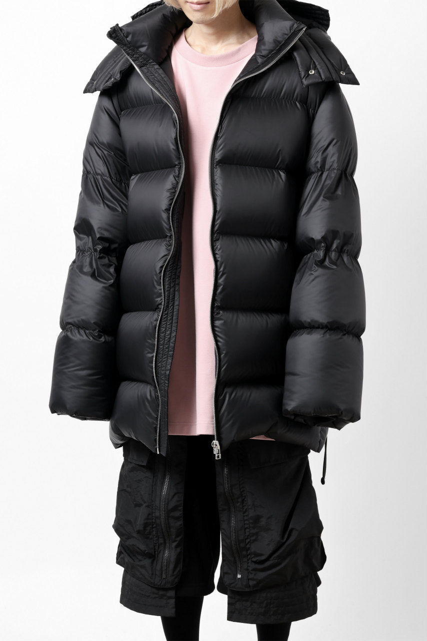 画像をギャラリービューアに読み込む, A.F ARTEFACT exclusive DUVET VERTICAL DOWN JACKET (BLACK)