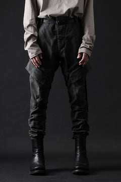 画像をギャラリービューアに読み込む, masnada BAGGY CARGO PANTS / STRETCH MICRO RIP COTTON (CAMO LEGION)