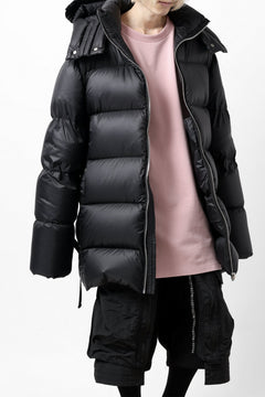 画像をギャラリービューアに読み込む, A.F ARTEFACT exclusive DUVET VERTICAL DOWN JACKET (BLACK)