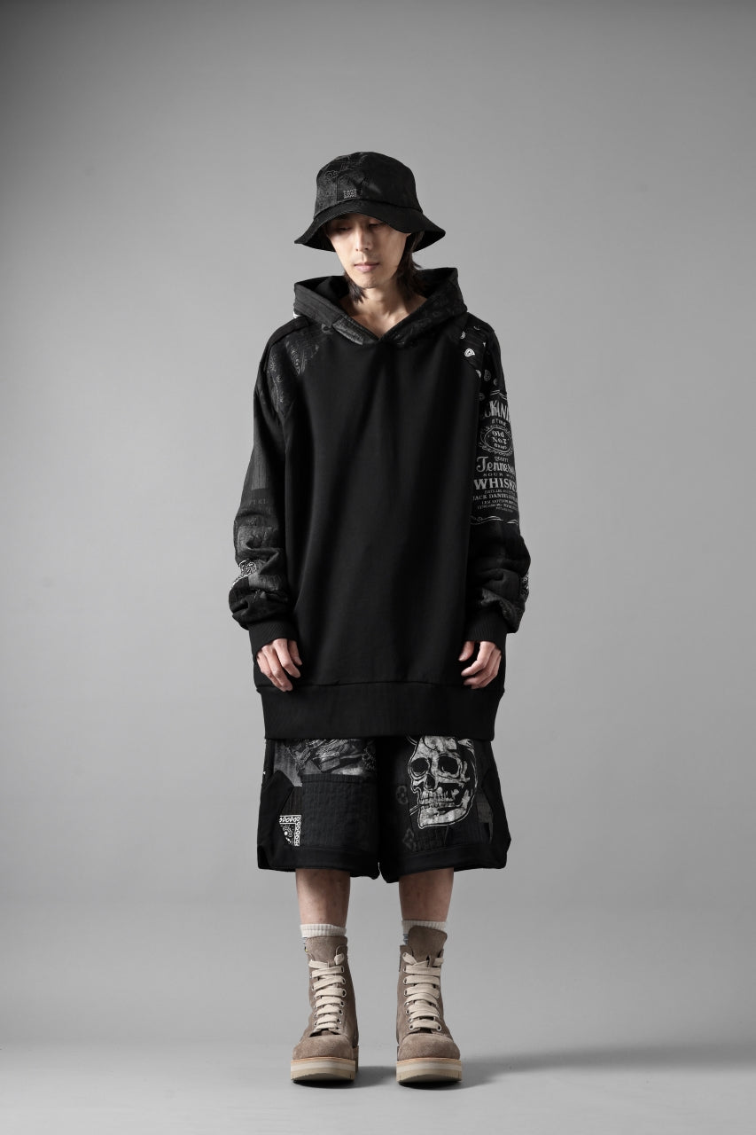 画像をギャラリービューアに読み込む, MASSIMO SABBADIN FULL BORO STYLE BASKET SHORTS (BLACK #A)