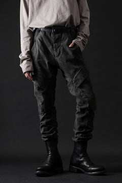 画像をギャラリービューアに読み込む, masnada BAGGY CARGO PANTS / STRETCH MICRO RIP COTTON (CAMO LEGION)