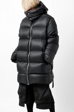 画像をギャラリービューアに読み込む, A.F ARTEFACT exclusive DUVET VERTICAL DOWN JACKET (BLACK)