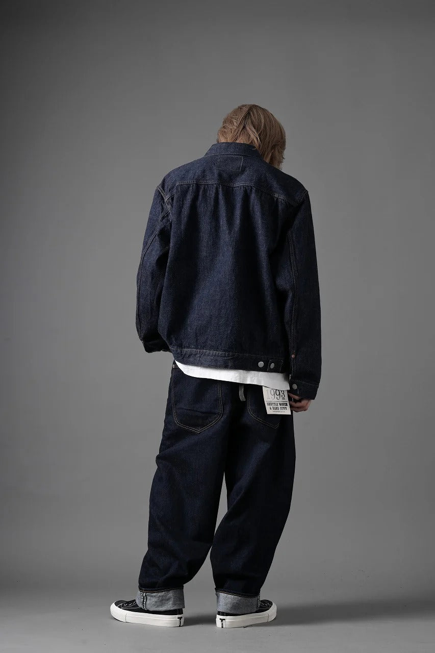 画像をギャラリービューアに読み込む, FULLCOUNT Type2 Jean Jacket / 13.7oz Zimbabwe Selvedge Denim (INDIGO BLUE / ONE WASHED)