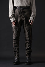 画像をギャラリービューアに読み込む, masnada BAGGY CARGO PANTS / STRETCH MICRO RIP COTTON (CAMO DUST)