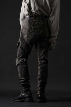 画像をギャラリービューアに読み込む, masnada BAGGY CARGO PANTS / STRETCH MICRO RIP COTTON (CAMO DUST)