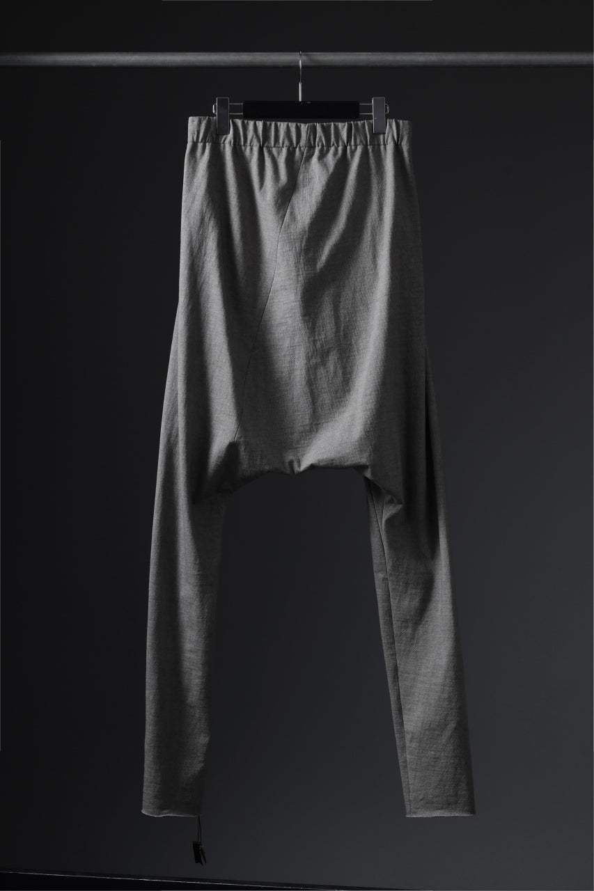 Load image into Gallery viewer, m.a+ elastic waist low crotch 2 pocket pants / P571/MJP1 (CARBON)