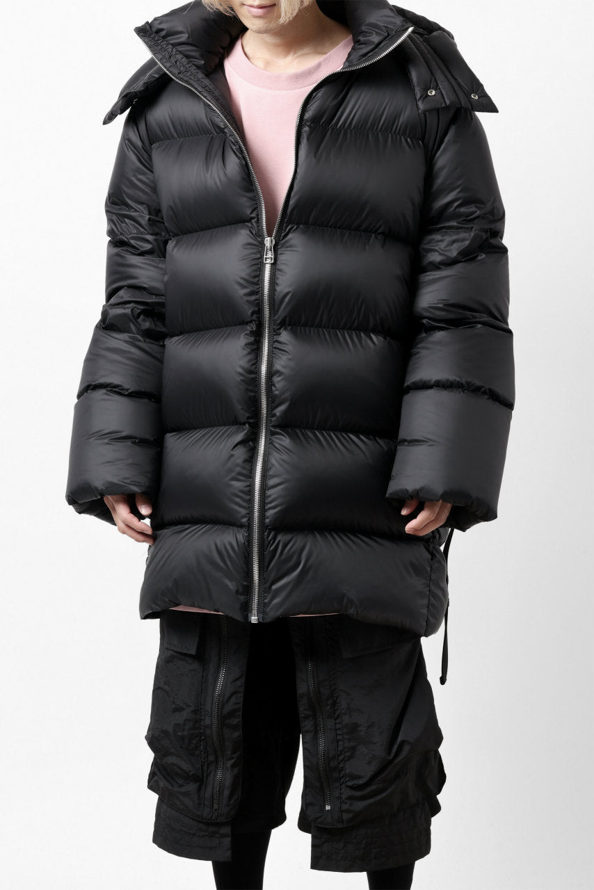 画像をギャラリービューアに読み込む, A.F ARTEFACT exclusive DUVET VERTICAL DOWN JACKET (BLACK)