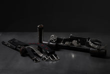画像をギャラリービューアに読み込む, m.a+ thin silver wrapped wrist band / A-F7BL1/GR2,0 (BLACK)