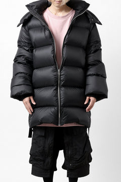 画像をギャラリービューアに読み込む, A.F ARTEFACT exclusive DUVET VERTICAL DOWN JACKET (BLACK)