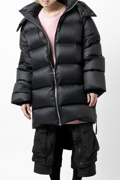 画像をギャラリービューアに読み込む, A.F ARTEFACT exclusive DUVET VERTICAL DOWN JACKET (BLACK)