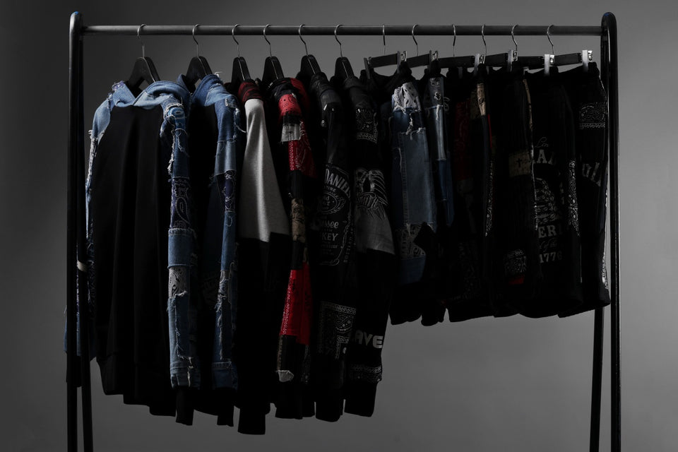 画像をギャラリービューアに読み込む, MASSIMO SABBADIN exclusive HOODY wt. LEVI'S PATCH DETAIL (INDIGO #B)