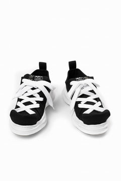 画像をギャラリービューアに読み込む, beauty : beast LOW CUT - ROLL-TONGUE STAINNING SHOES feat. Maison MIHARA YASUHIRO (BLACK x WHITE)