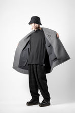 画像をギャラリービューアに読み込む, TARO HORIUCHI / th products Marine Over Coat / active setter tweed knit (gray)