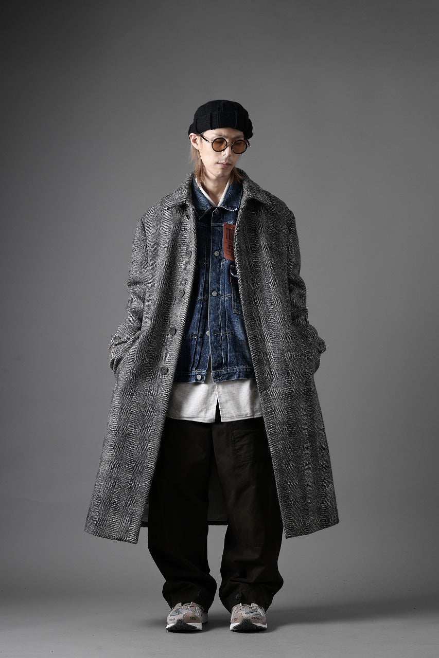 画像をギャラリービューアに読み込む, FULLCOUNT "Fear Of The Dark" Type 1 Denim Jacket / 15.5oz Zimbabwe Selvedge Denim (INDIGO BLUE)