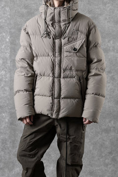 画像をギャラリービューアに読み込む, Ten c SURVIVAL DOWN JACKET / GARMENT DYED (ASH GRAY)