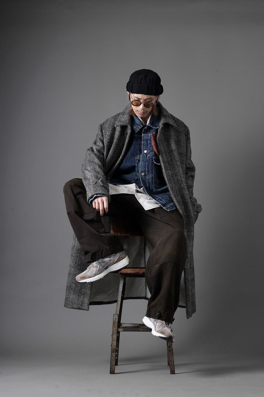 画像をギャラリービューアに読み込む, FULLCOUNT "Fear Of The Dark" Type 1 Denim Jacket / 15.5oz Zimbabwe Selvedge Denim (INDIGO BLUE)