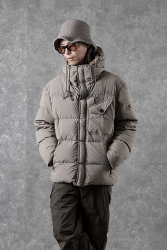 画像をギャラリービューアに読み込む, Ten c SURVIVAL DOWN JACKET / GARMENT DYED (ASH GRAY)
