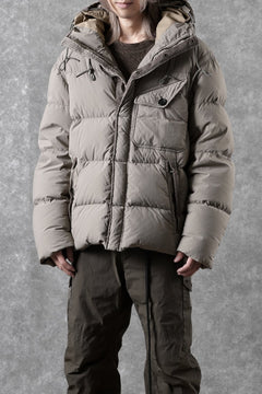 画像をギャラリービューアに読み込む, Ten c SURVIVAL DOWN JACKET / GARMENT DYED (ASH GRAY)