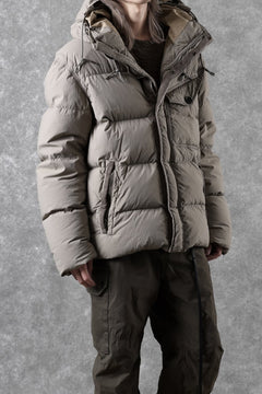画像をギャラリービューアに読み込む, Ten c SURVIVAL DOWN JACKET / GARMENT DYED (ASH GRAY)