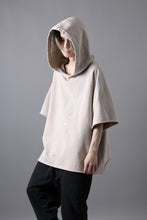 画像をギャラリービューアに読み込む, KATHARINE HAMNETT CUT OFF RAGLAN HOODIE / PENKI SPLASH (STONE)