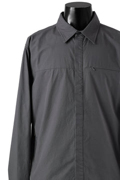 画像をギャラリービューアに読み込む, entire studios ZIP POCKET LONG SLEEVE SHIRT (ROCK)