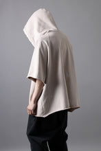 画像をギャラリービューアに読み込む, KATHARINE HAMNETT CUT OFF RAGLAN HOODIE / PENKI SPLASH (STONE)