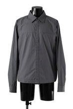 画像をギャラリービューアに読み込む, entire studios ZIP POCKET LONG SLEEVE SHIRT (ROCK)