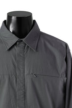 画像をギャラリービューアに読み込む, entire studios ZIP POCKET LONG SLEEVE SHIRT (ROCK)