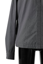 画像をギャラリービューアに読み込む, entire studios ZIP POCKET LONG SLEEVE SHIRT (ROCK)