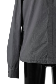 画像をギャラリービューアに読み込む, entire studios ZIP POCKET LONG SLEEVE SHIRT (ROCK)