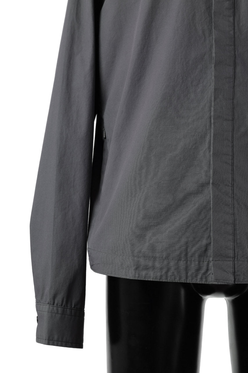 画像をギャラリービューアに読み込む, entire studios ZIP POCKET LONG SLEEVE SHIRT (ROCK)