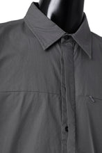 画像をギャラリービューアに読み込む, entire studios ZIP POCKET LONG SLEEVE SHIRT (ROCK)