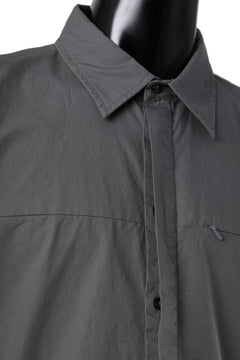 画像をギャラリービューアに読み込む, entire studios ZIP POCKET LONG SLEEVE SHIRT (ROCK)