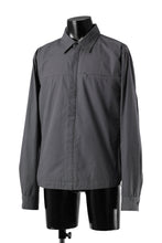 画像をギャラリービューアに読み込む, entire studios ZIP POCKET LONG SLEEVE SHIRT (ROCK)