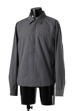 画像をギャラリービューアに読み込む, entire studios ZIP POCKET LONG SLEEVE SHIRT (ROCK)