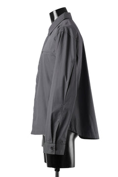 画像をギャラリービューアに読み込む, entire studios ZIP POCKET LONG SLEEVE SHIRT (ROCK)