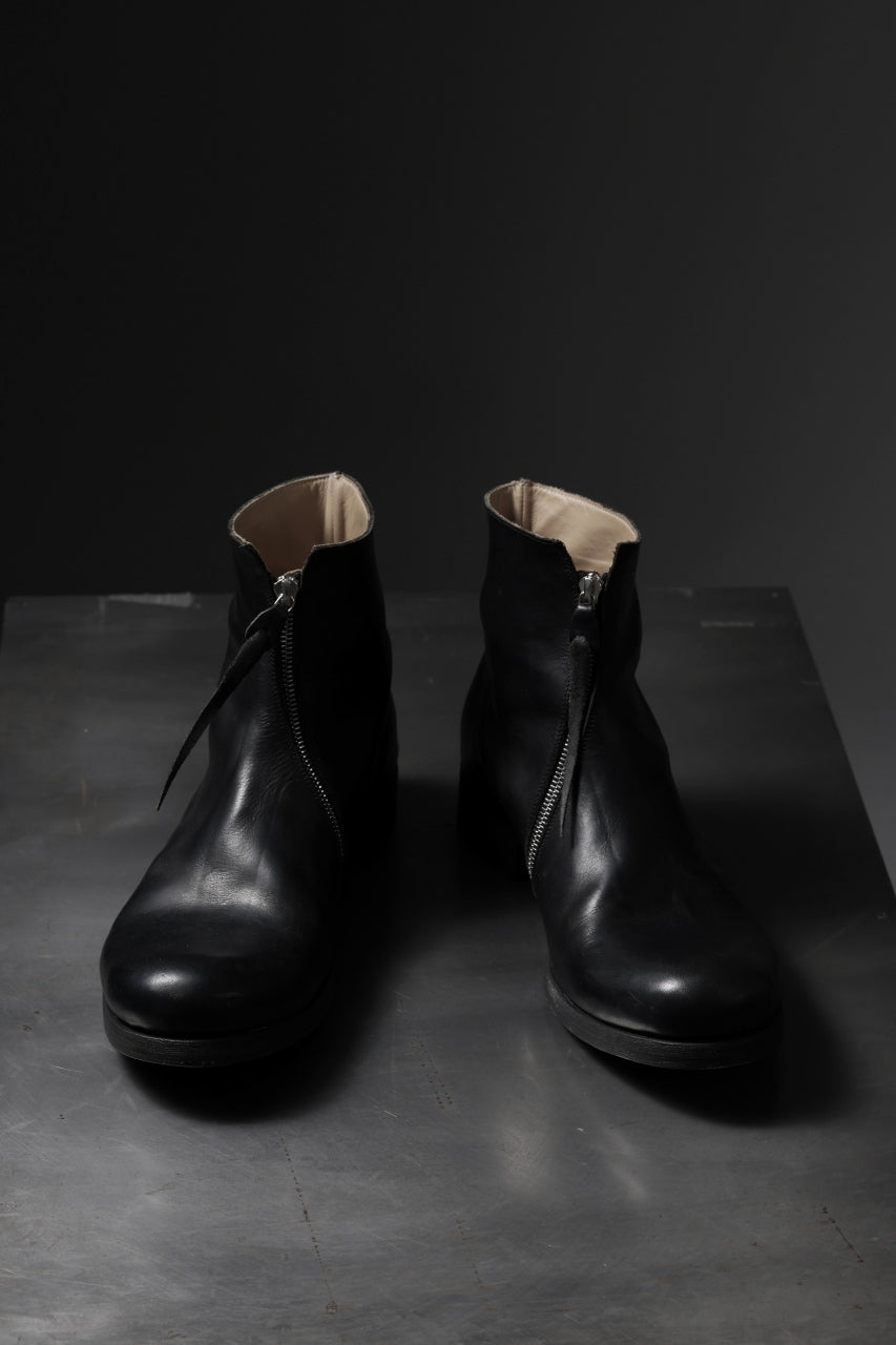 Load image into Gallery viewer, m.a+ side zipped short boot / S1G2Z/VA1,5 (BLACK)