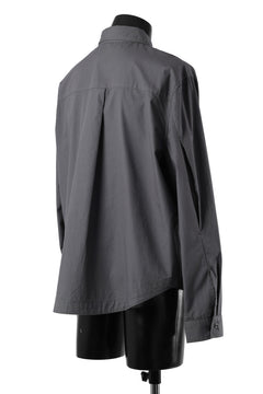 画像をギャラリービューアに読み込む, entire studios ZIP POCKET LONG SLEEVE SHIRT (ROCK)