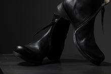 Load image into Gallery viewer, m.a+ side zipped short boot / S1G2Z/VA1,5 (BLACK)