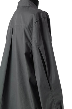 画像をギャラリービューアに読み込む, entire studios ZIP POCKET LONG SLEEVE SHIRT (ROCK)