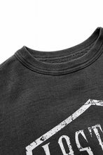 画像をギャラリービューアに読み込む, LASTMAN PRINTED CREW NECK -NFL- (BLACK)