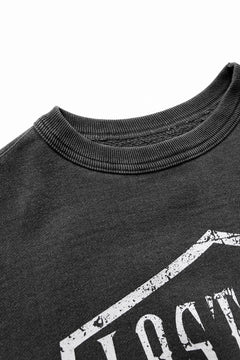 画像をギャラリービューアに読み込む, LASTMAN PRINTED CREW NECK -NFL- (BLACK)