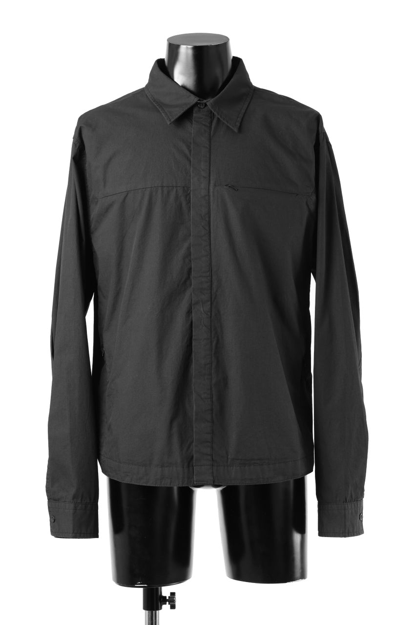 画像をギャラリービューアに読み込む, entire studios ZIP POCKET LONG SLEEVE SHIRT (POLLUTION)