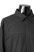 画像をギャラリービューアに読み込む, entire studios ZIP POCKET LONG SLEEVE SHIRT (POLLUTION)