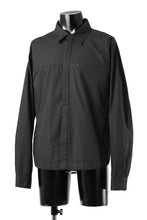 画像をギャラリービューアに読み込む, entire studios ZIP POCKET LONG SLEEVE SHIRT (POLLUTION)