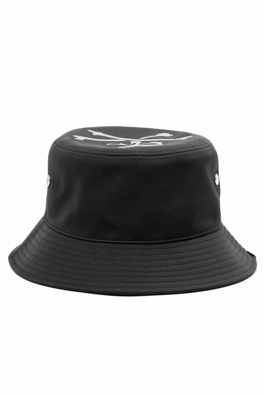 画像をギャラリービューアに読み込む, mastermind JAPAN REFLECTIVE SKULL BUCKET HAT (BLACK)