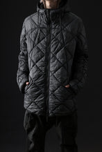 画像をギャラリービューアに読み込む, masnada QUILTED HOOD JACKET / OVER STUFFED PAPER NYLON (LEGION)