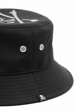 画像をギャラリービューアに読み込む, mastermind JAPAN REFLECTIVE SKULL BUCKET HAT (BLACK)