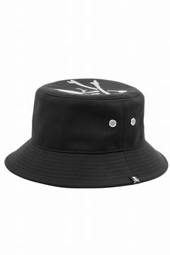 画像をギャラリービューアに読み込む, mastermind JAPAN REFLECTIVE SKULL BUCKET HAT (BLACK)