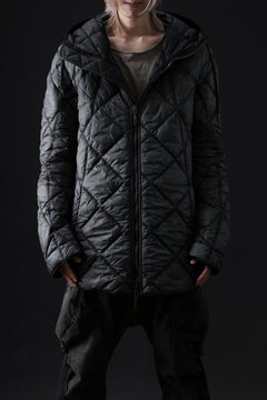 画像をギャラリービューアに読み込む, masnada QUILTED HOOD JACKET / OVER STUFFED PAPER NYLON (LEGION)